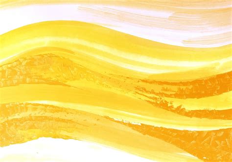 Wavy yellow watercolor stroke texture 1330239 Vector Art at Vecteezy