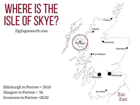 Scotland Isle of Skye map - location Scotland Castles, Scotland ...