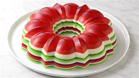 Christmas Ribbon Jello Recipe Dessert 2023 Latest Ultimate The Best List of - Christmas Ribbon ...