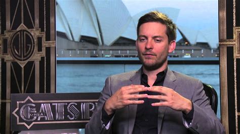 The Great Gatsby (2013) Tobey Maguire Interview [HD] - YouTube