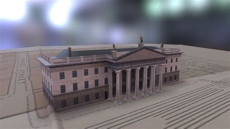 GPO Dublin - Buy Royalty Free 3D model by shaunwho [506a3e9] - Sketchfab Store