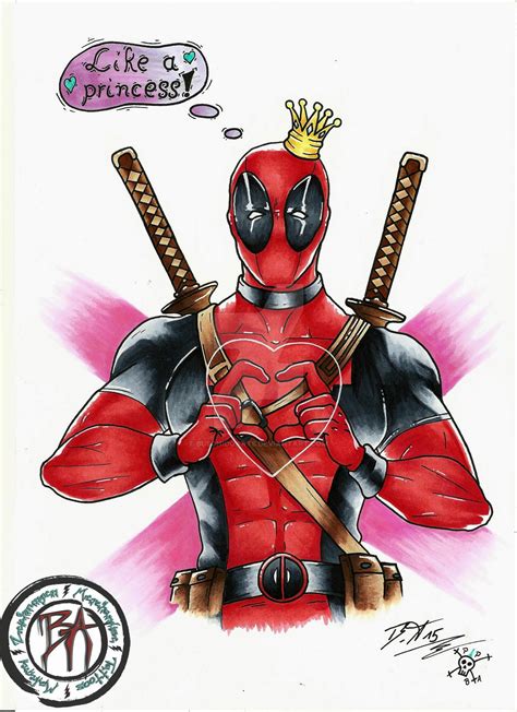 Deadpool Princess Ba by BuschidoArts on DeviantArt