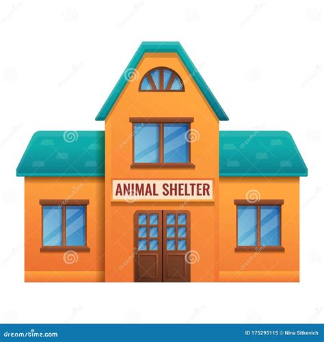 Animal Shelter Cartoon Vector Illustration | CartoonDealer.com #157293856