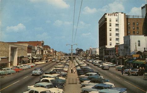 Main Street Goldsboro, NC Postcard