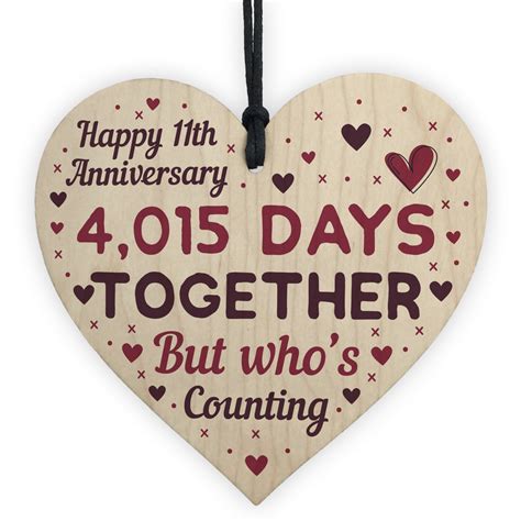 11th Year Wedding Anniversary Card Steel Anniversary Wedding Card Eleventh Year Wedding ...