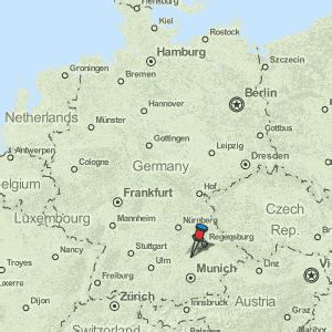 Ingolstadt Map Germany Latitude & Longitude: Free Maps