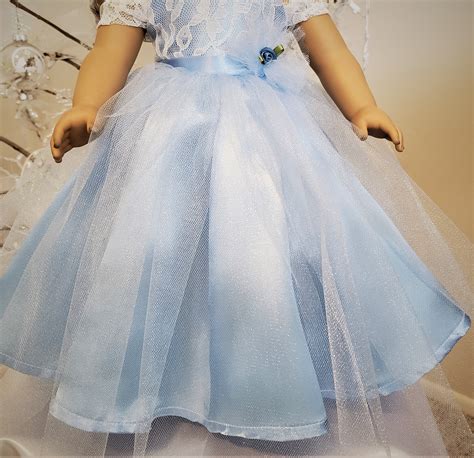 Alice Blue Gown is a handmade gown for an 18 inch doll such as | Etsy