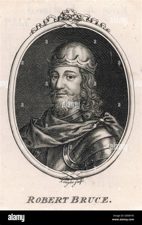 Robert I, the Bruce (1274-1329) King of Scotland (1306-29 Stock Photo - Alamy