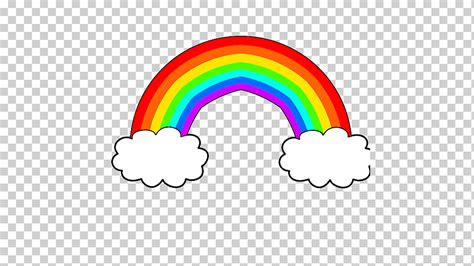 Arcoiris con nubes, dibujos animados de animación arcoiris dibujo ...