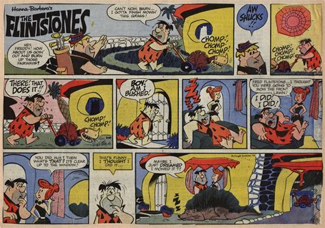 Old Flintstones Comic Strips