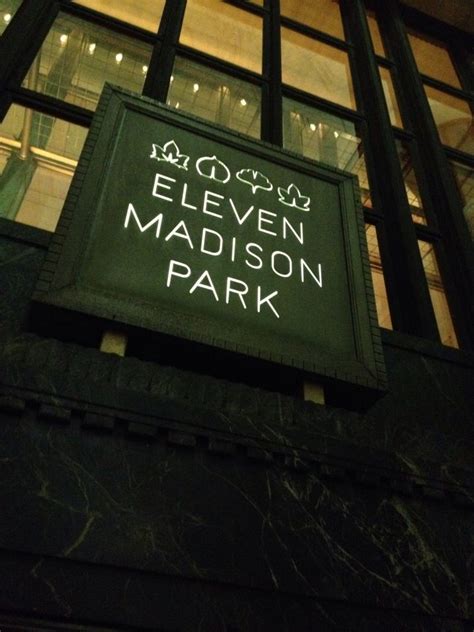 Eleven Madison Park | Eleven madison park, Eleven madison, Madison park