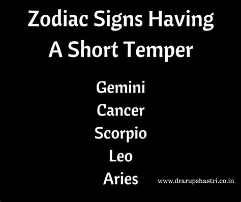 Are you a short tempered person? Check out if your #Zodiac is in the list. Astrology Numerology ...