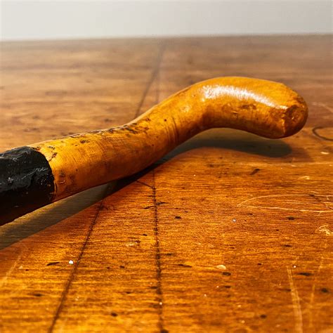 Antique Irish Shillelagh Blackthorn Cane | Early 1900s – Mad Van Antiques