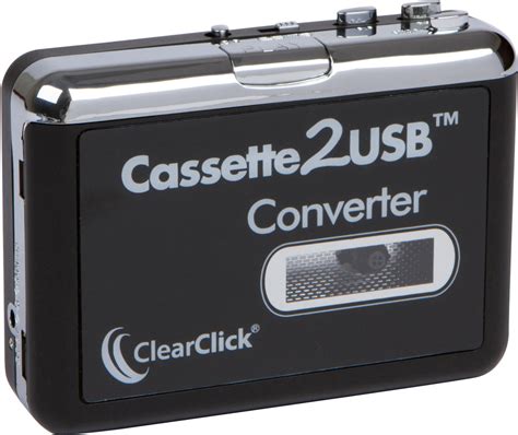 Cassette2USB™ Converter | Transfer Any Cassette Tape To Digital MP3 or – ClearClick