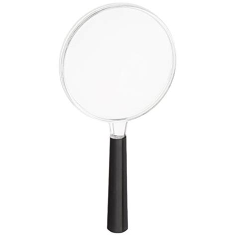 charles leonard 2x magnifying glass, 2 1/2 inch lens, 5.2 inch tall ...