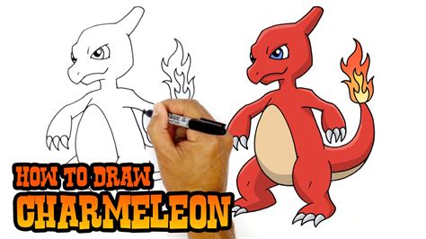 How To Draw Charmeleon