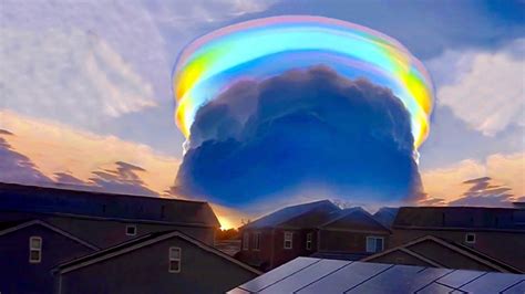 Un spectaculaire nuage arc-en-ciel dans le ciel chinois - Le Matin