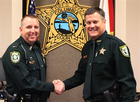 Promotion Ceremony Held at CCSO – Columbia County, FL – Sheriff's Office