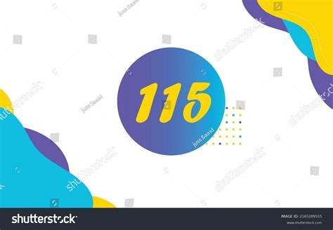 493 The number 115 Images, Stock Photos & Vectors | Shutterstock