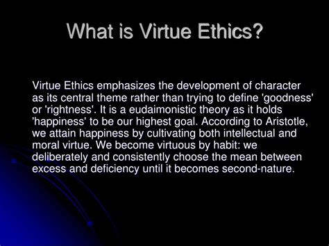 PPT - Lecture 2: Virtue Ethics & Introduction to Natural Law Theory PowerPoint Presentation - ID ...