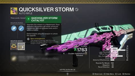 How to get the Quicksilver Storm Catalyst in Destiny 2 - Guide