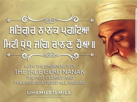 Dhan Guru Nanak #factsaboutsikhism | Gurbani quotes, Guru granth sahib ...