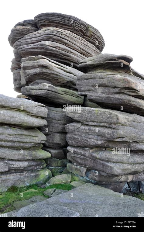 The Wheel Stones on Derwent edge in the Peak District, Derbyshire Stock Photo - Alamy