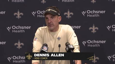 Postgame Interview: Saints HC Dennis Allen Recaps Loss to Bucs