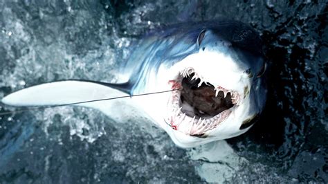 Crazy Video - Watch as a Large Mako Shark Jumps Onto a Fishing Boat ...