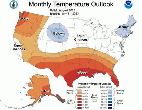 Outlook for August 2023 shows warmer than normal conditions likely along Gulf Coast | Climate ...