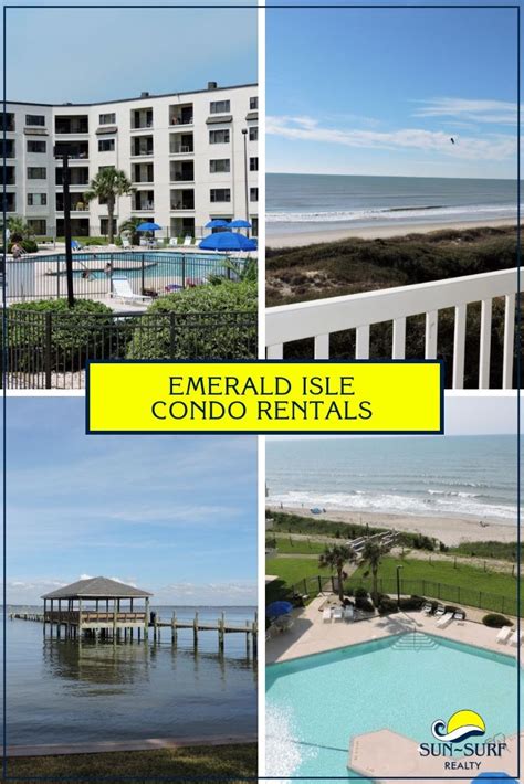 If condos are your style, then check out these amazing condo rentals available on Emerald Isle ...