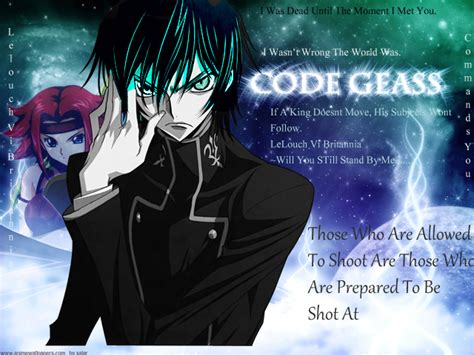 Code Geass: Lelouch Quotes Pic by Kimisary on DeviantArt