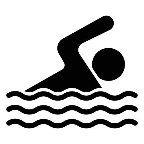 Swimming Icon Style 8345778 Vector Art at Vecteezy