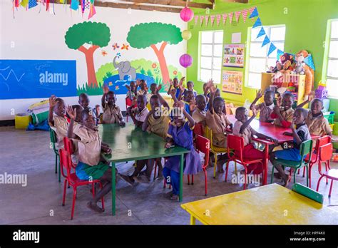 Happy school children in a classroom in Zimbabwe Stock Photo - Alamy