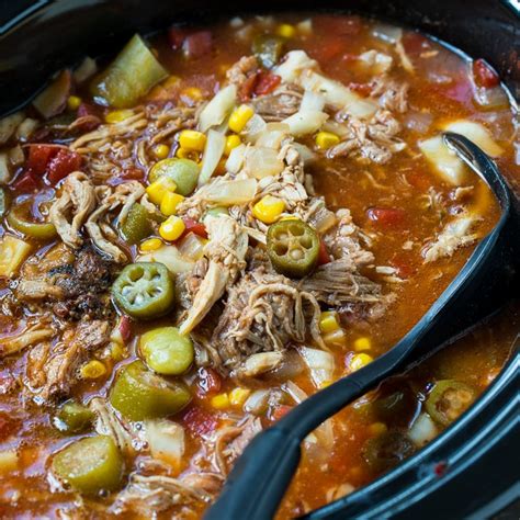 Slow Cooker Brunswick Stew - Spicy Southern Kitchen