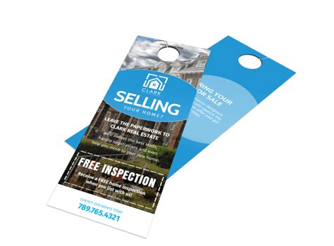 Thinking Of Selling Real Estate - Door Hanger Template