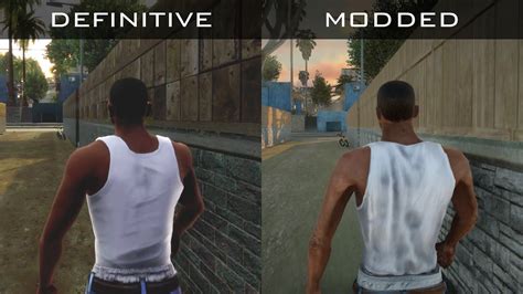 GTA SA: Definitive Edition vs Modded Original (Comparison) - YouTube