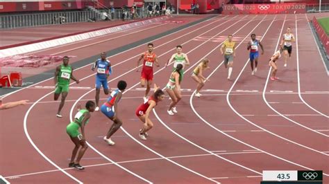 Tokyo Olympics Athletics: USA disqualified in 4×400 mixed team relay ...