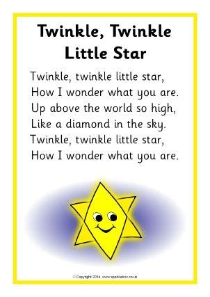 Printable Nursery Rhyme Song Lyric Sheets | Kids nursery rhymes, Nursery rhymes songs, Preschool ...