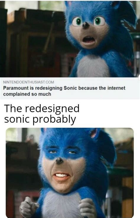 The Director of Sonic The Hedgehog Agrees To Redesign Sonic, The Internet's Reactions Are ...