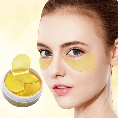 120pcs=2boxes 24K Gold Collagen Gel Eye Mask Eyes Patches Dark Circle Sleep Mask Eye Bag Anti ...