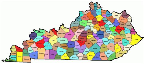 Printable Map Of Kentucky Counties – Printable Map of The United States