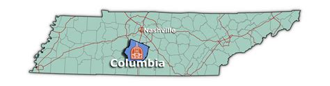 Columbia Tennessee Map – Get Latest Map Update