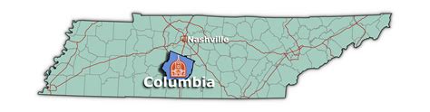 Columbia Tennessee Map – Get Latest Map Update