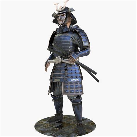 samurai armor 3D model | Samurai armor, Armor, Model