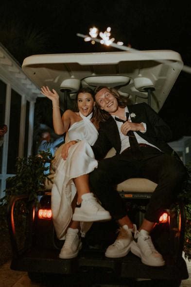 Photos: Inside Trevor Lawrence's wedding to Marissa Mowry