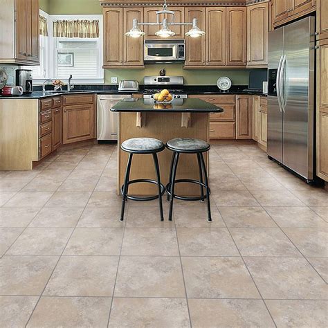 TrafficMaster Cool Grey 12 in. W x 12 in. L Peel and Stick Water Resistant Vinyl Tile Flooring ...