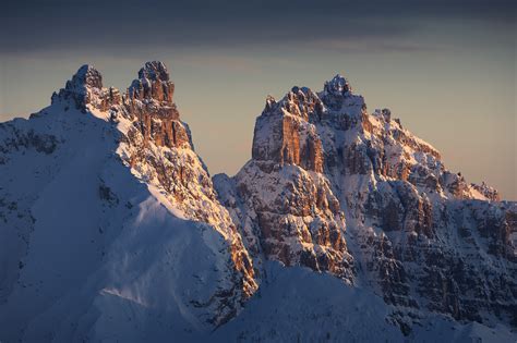 WINTER CAMPING in the DOLOMITES on Behance