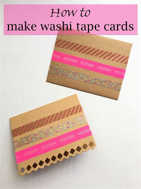 Nat your average girl...: Washi Tape Cards