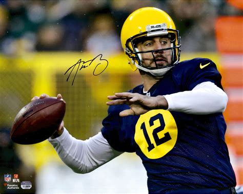 Aaron Rodgers Signed Photo, Autographed NFL Photos